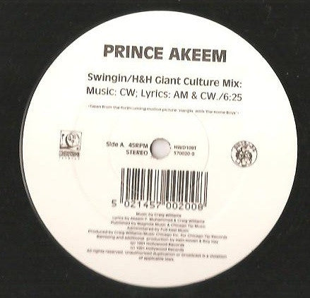 Prince Akeem - Swingin (12")