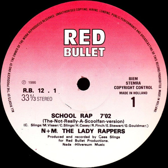 N&M (The Lady Rappers) - School Rap (12