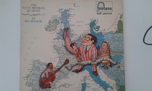 The Dave Brubeck Quartet - The Dave Brubeck Quartet In Europe (LP, Album)