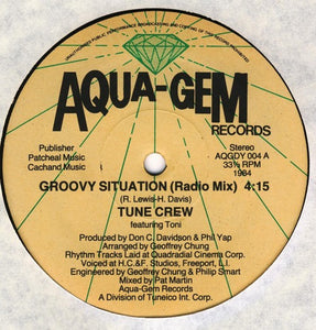 Tune Crew Featuring Toni (16) - Groovy Situation (12")