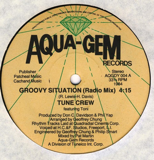 Tune Crew Featuring Toni (16) - Groovy Situation (12