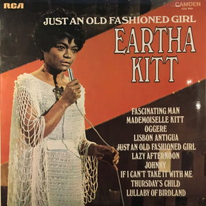 Eartha Kitt With Henri René And His Orchestra - Just An Old Fashioned Girl (LP, Album, RE)