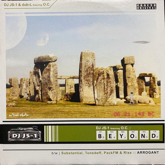 DJ JS-1 & Dub-L Featuring O.C. - Beyond (12")