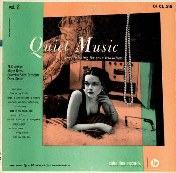 Various - Quiet Music, Volume 8: Easy Listening For Your Relaxation (LP, Comp, RP)