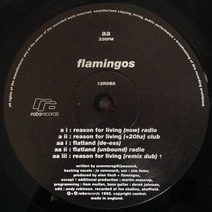 Flamingos* - Reason For Living (12")
