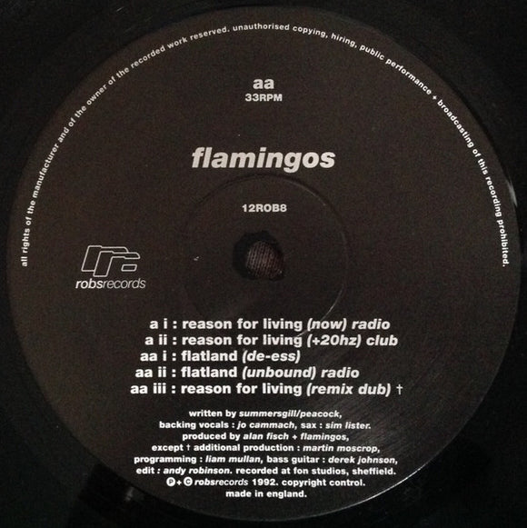 Flamingos* - Reason For Living (12