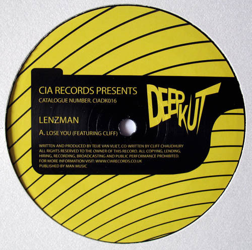 Lenzman + Treez - Lose You / Bear Trap (12