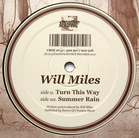 Will Miles - Turn This Way / Summer Rain (12
