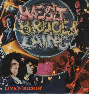 West, Bruce & Laing - Live 'N' Kickin' (LP, Album)