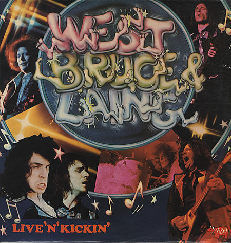 West, Bruce & Laing - Live 'N' Kickin' (LP, Album)