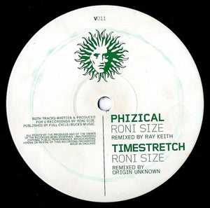 Roni Size - Phizical / Timestretch (Remixes) (12", RE, RP)