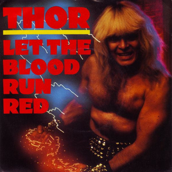 Thor (7) - Let The Blood Run Red (12", Red)