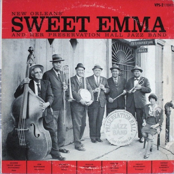 Sweet Emma And Her Preservation Hall Jazz Band - New Orleans' Sweet Emma And Her Preservation Hall Jazz Band (LP, Album, RE)