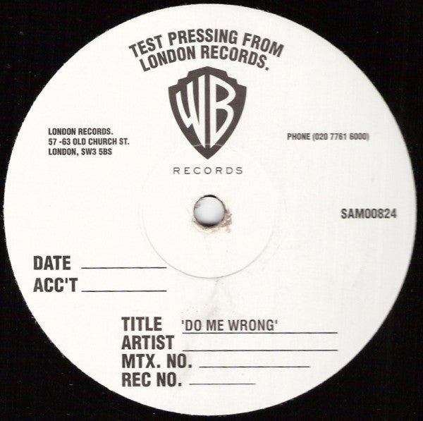 Mel Blatt* - Do Me Wrong (12", TP)