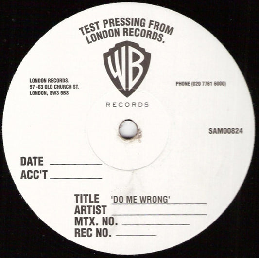 Mel Blatt* - Do Me Wrong (12", TP)