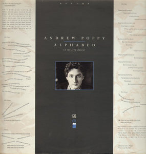 Andrew Poppy - Alphabed (A Mystery Dance) (LP, Album)