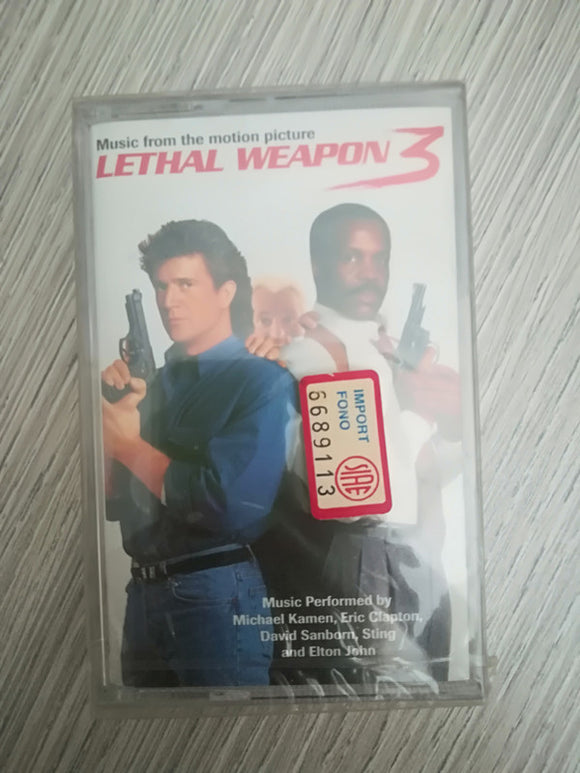 Various - Lethal Weapon 3 - Music From The Motion Picture (Cass)