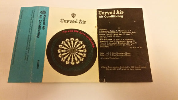 Curved Air - Airconditioning (Cass, Album, RE, Bla)
