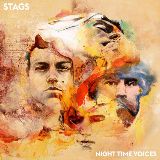Stags (6) - Night Time Voices (12", MiniAlbum, Ltd)
