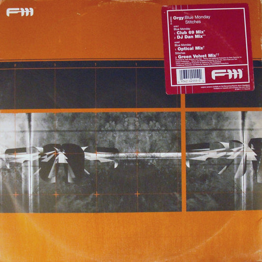 Orgy - Blue Monday / Stitches (12")