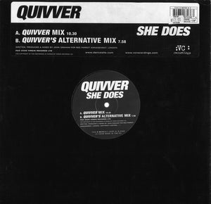 Quivver - She Does (12")