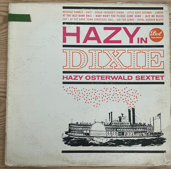Hazy Osterwald Sextet* - Hazy In Dixie (LP)