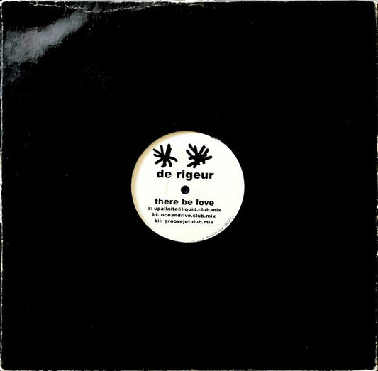 de rigueur - there be love (12", EP)