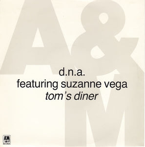 D.N.A.* Featuring Suzanne Vega - Tom's Diner (12", Single)
