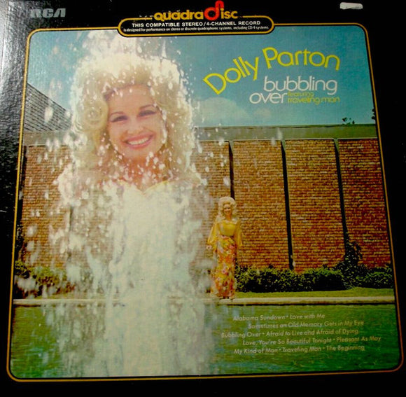 Dolly Parton - Bubbling Over (LP, Album, Quad)