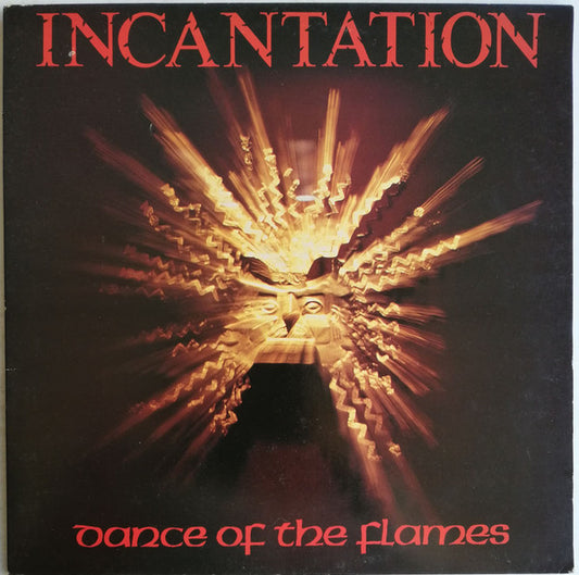 Incantation (2) - Dance Of The Flames (LP, Album, Gat)