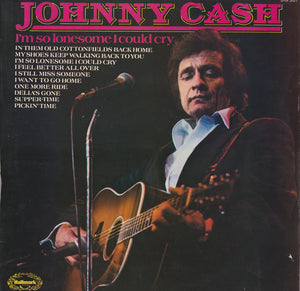 Johnny Cash - I'm So Lonesome I Could Cry (LP, Comp)