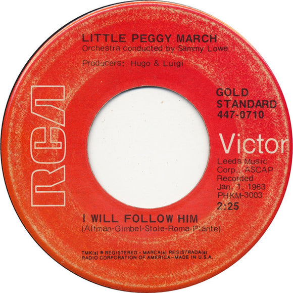 Little Peggy March* - I Will Follow Him (7