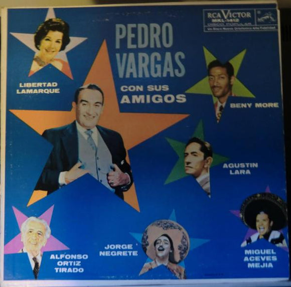 Pedro Vargas - Pedro Vargas Con Sus Amigos (LP)