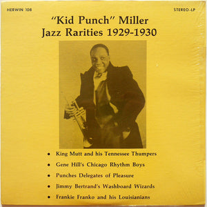"Kid Punch" Miller* - Jazz Rarities 1929-1930 (LP, Comp)