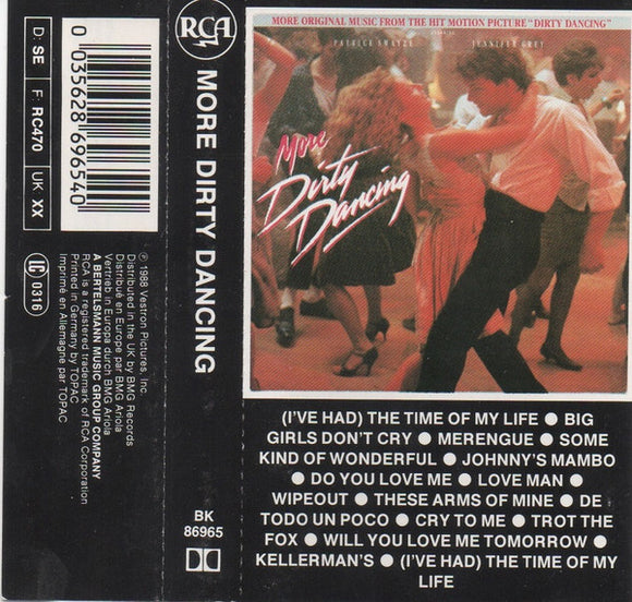 Various - More Dirty Dancing (Cass, Album, Comp)