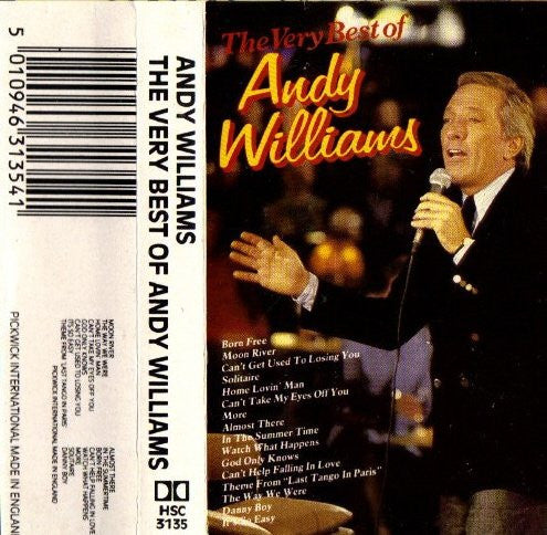 Andy Williams - The Very Best Of Andy Williams (Cass, Comp)