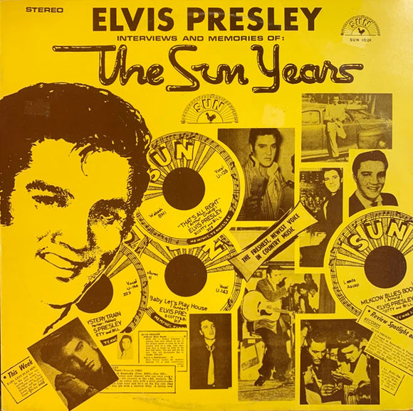 Elvis Presley - Interviews And Memories Of: The Sun Years (LP, Mono)