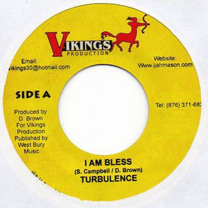Turbulence (4) / Black Panther (2) AKA Excel Black* - I Am Bless / In My World (7")