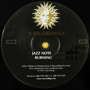 Krust - Jazz Note / Burning (12", RP)