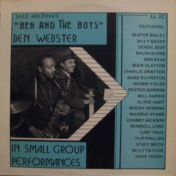 Ben Webster - Ben And The Boys (LP)