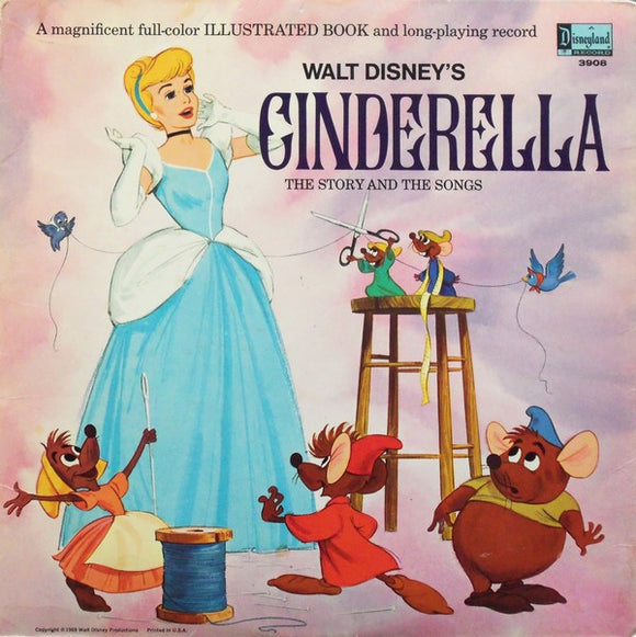 Various - Cinderella - The Story And The Songs (LP, Mono, Amb, RE, Rai)