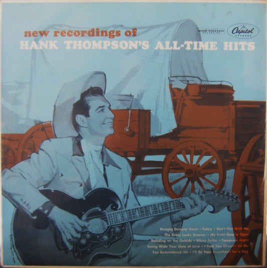 Hank Thompson With The Brazos Valley Boys* - New Recordings Of Hank Thompson's All-Time Hits (LP, Album, Mono)