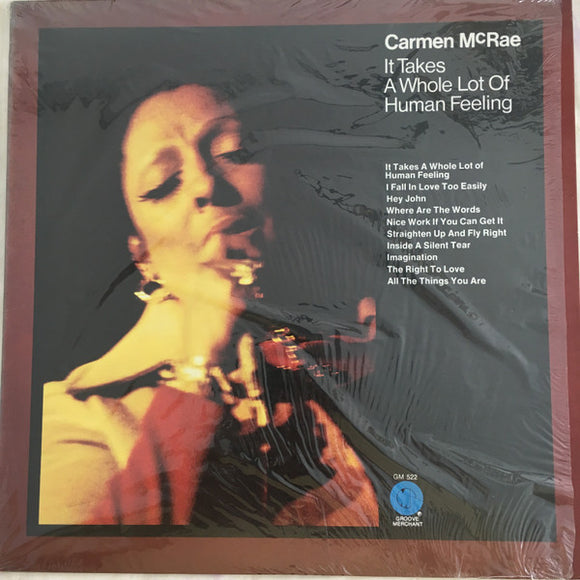 Carmen McRae - It Takes A Whole Lot Of Human Feeling (LP, Album)