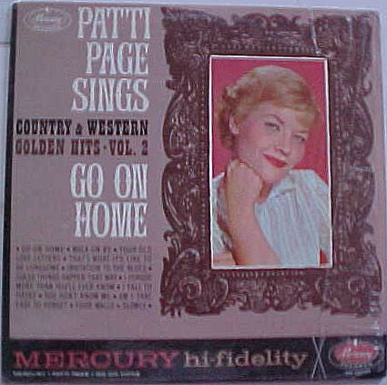 Patti Page - Go On Home (LP, Mono)