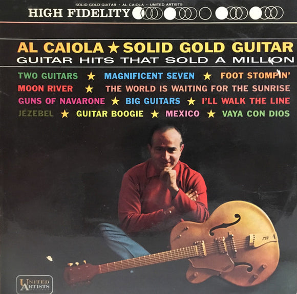 Al Caiola - Solid Gold Guitar (LP, Comp, Mono)