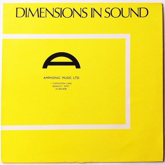 Various - Dimensions In Sound (LP)