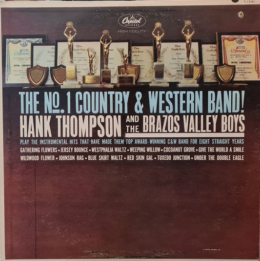 Hank Thompson And The Brazos Valley Boys* - The Number One Country And Western Band  (LP, Album, Los)