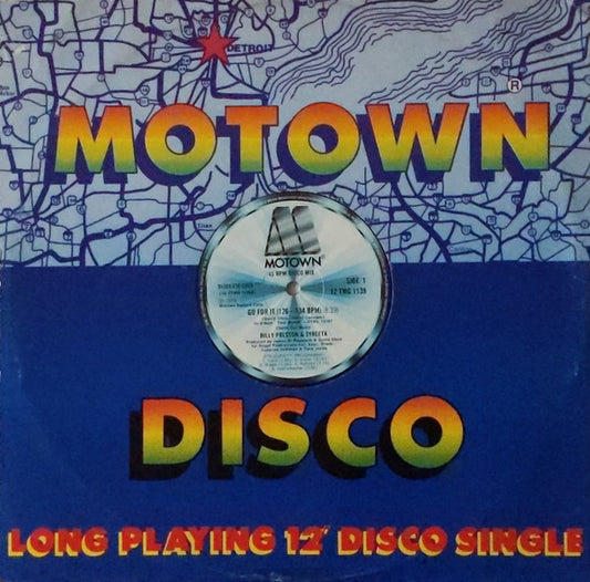Billy Preston & Syreeta - Go For It (12", Single, Bro)