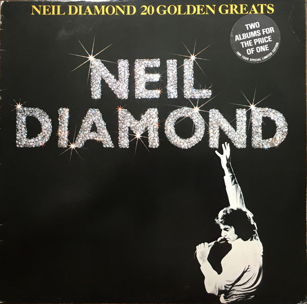 Neil Diamond - 20 Golden Greats (LP, Comp, Ltd, RE)