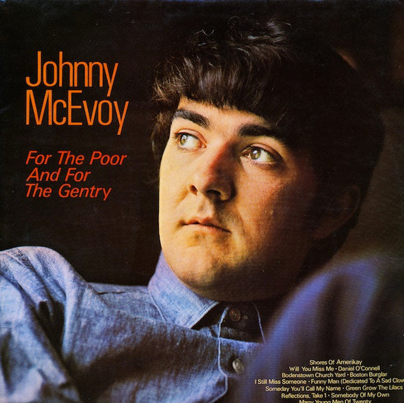 Johnny McEvoy - For The Poor And For The Gentry (LP, Album, Mono)